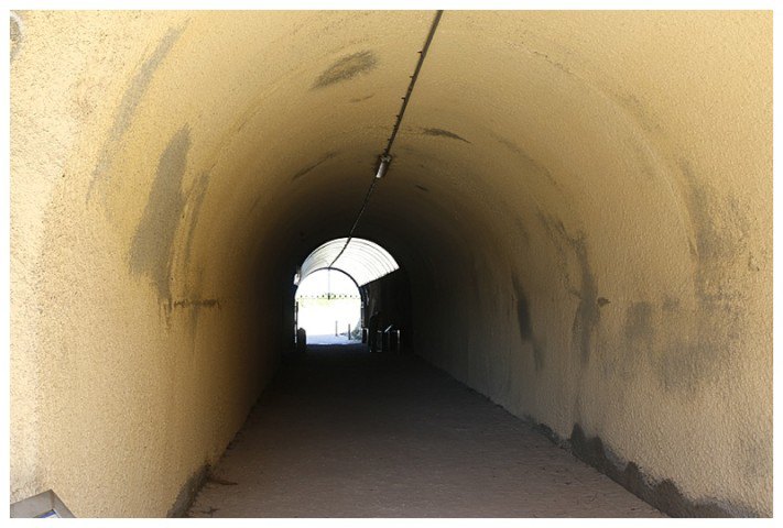 Under the Roundhouse, a tunnel, built by whalers, to bring their boats and catch off the beach