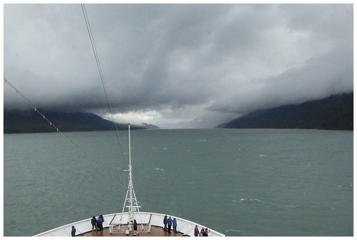 In the Gastineau channel and Juneau ahead.