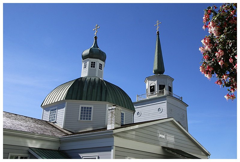 St. Michael's Russian Orhodox church in Sitka
