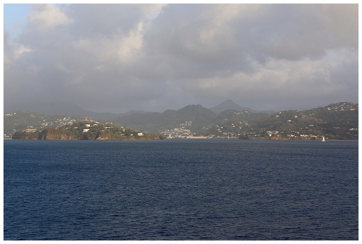 Castries entrance from seaward.