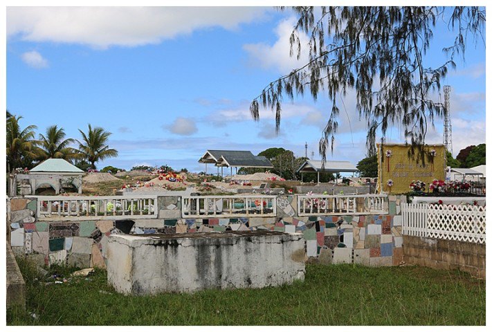 One of many colourful cemeteries 