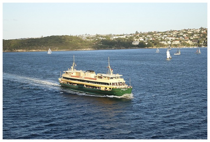 One of the numerous Sydney ferries