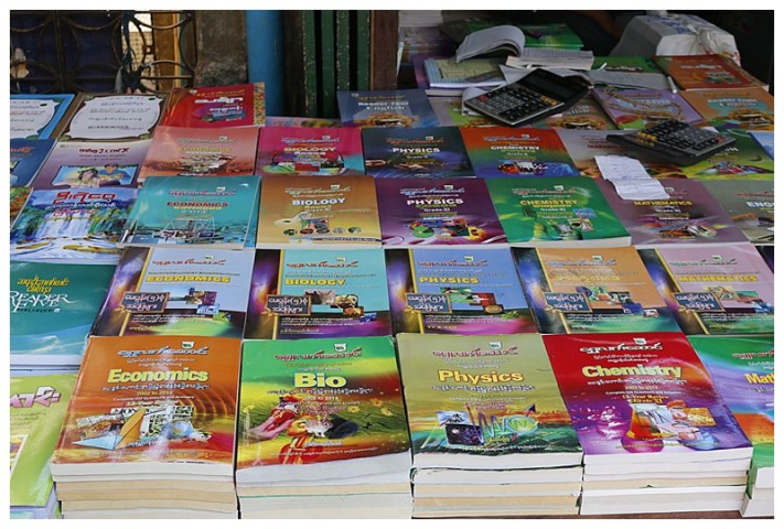 Buy your school books from a stall