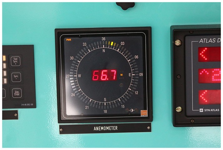 Our wind speed indicator