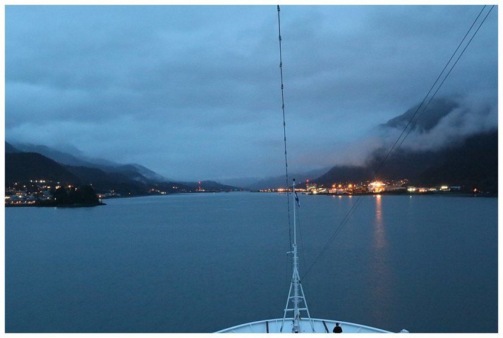 Up the Gastineau Channel, Juneau aahead