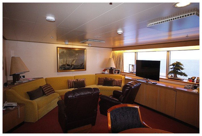 ..and the 'Day Room' or 'lounge' to landlubbers....