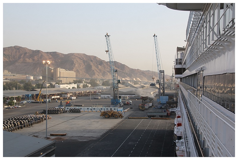 On a General Cargo berth, although a new Cruise terminal is planned