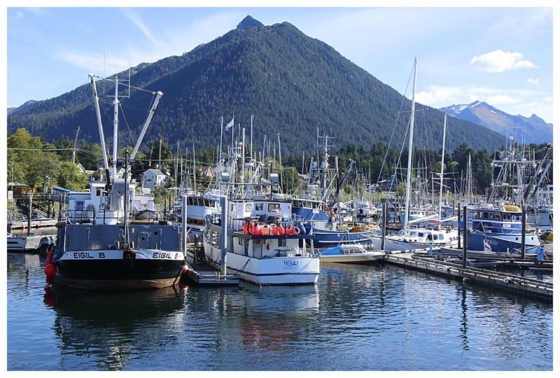 Crescent Harbour, Sitka and the fishing fleet